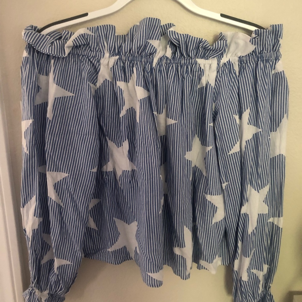 Star Off The Shoulder Top